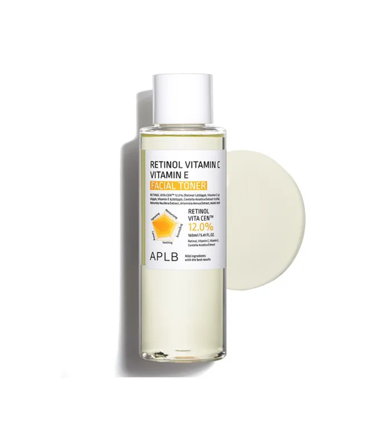 APLB Retinol Vitamin C Vitamin E Facial Toner | تونر الوجه بالريتينول وفيتامين C وفيتامين E