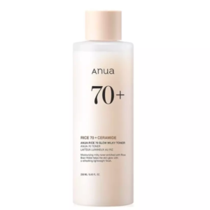 ANUA RICE 70 GLOW MILKY TONER | تونر الأرز 70 لنضارة البشرة من انوا