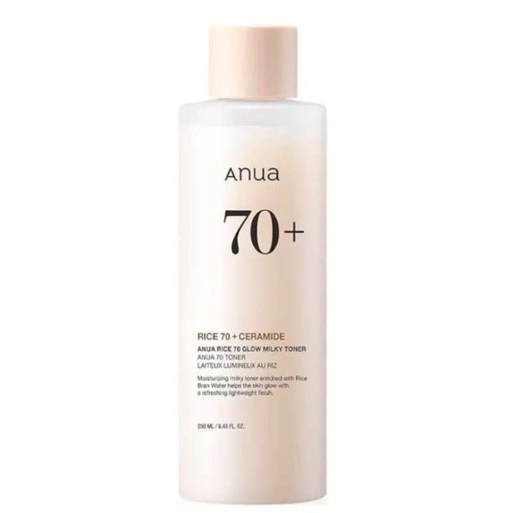 ANUA RICE 70 GLOW MILKY TONER | تونر الأرز 70 لنضارة البشرة من انوا