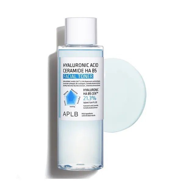 APLB Hyaluronic Acid Ceramide HA B5 Facial Toner | تونر الوجه بحمض الهيالورونيك والسيراميد وفيتامين ب5