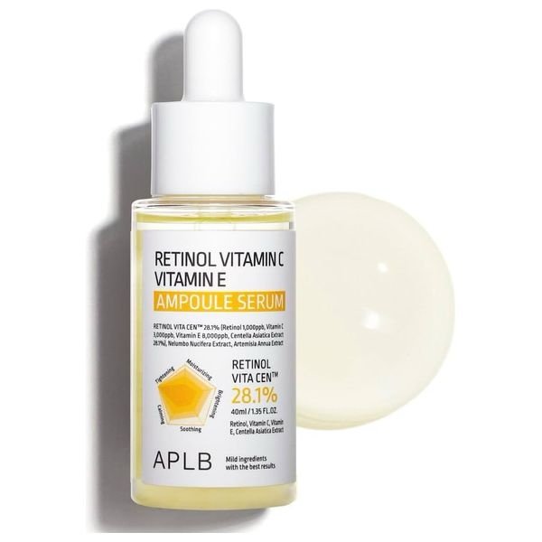 APLB Retinol Vitamin C Vitamin E Ampoule Serum | أمبول سيروم APLB بالريتينول وفيتامين C وE