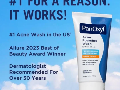 PanOxyl Acne Foaming Wash Benzoyl Peroxide 10% Maximum Strength thumbnail 2