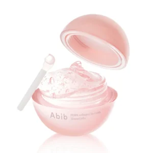 Abib PDRN Collagen Lip Mask Glazed Jelly | ماسك الشفاه بالكولاجين ذو تأثير جلي لامع