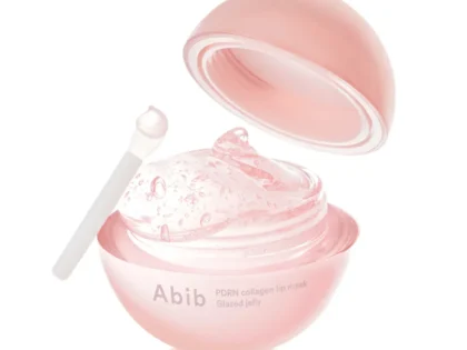 Abib PDRN Collagen Lip Mask Glazed Jelly | ماسك الشفاه بالكولاجين ذو تأثير جلي لامع thumbnail 1