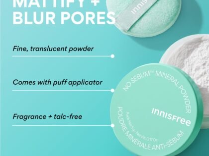 Innisfree No Sebum Mineral Powder 5G | بودرة إنيسفري نو سيبم المعدنية للتحكم بالزيوت thumbnail 3
